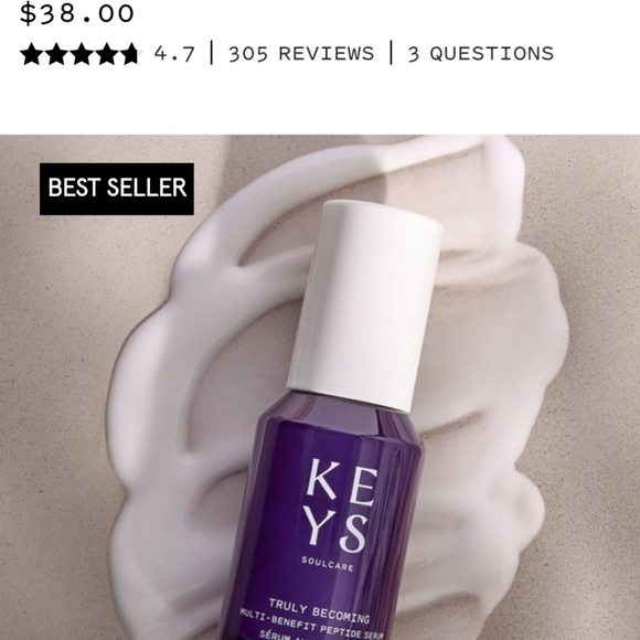 Keys Soulcare Truly Becoming Multi-Benefit Peptide Serum - Picture 7 of 10